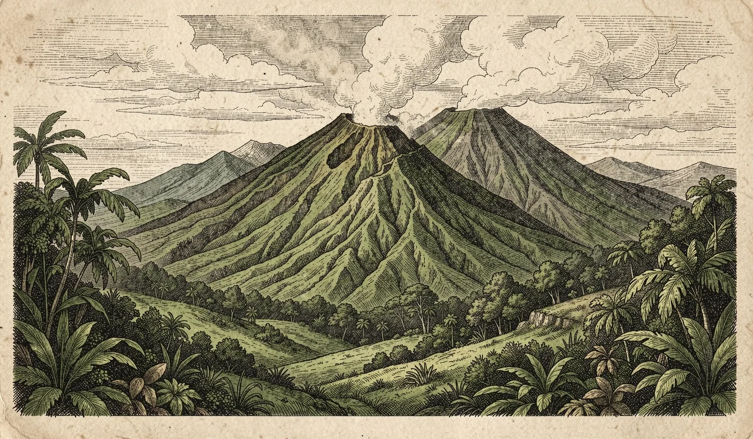 Indonesian Highland Rainforest